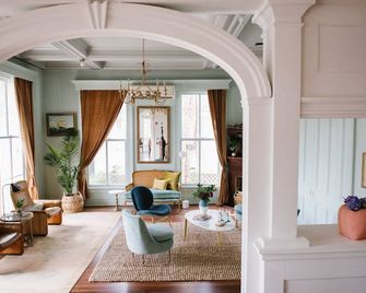 Carr Mansion - גאלבסטון - סלון