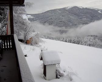 Comfortable Holiday Home Near Ski Area In Arriach - Arriach - Balcony