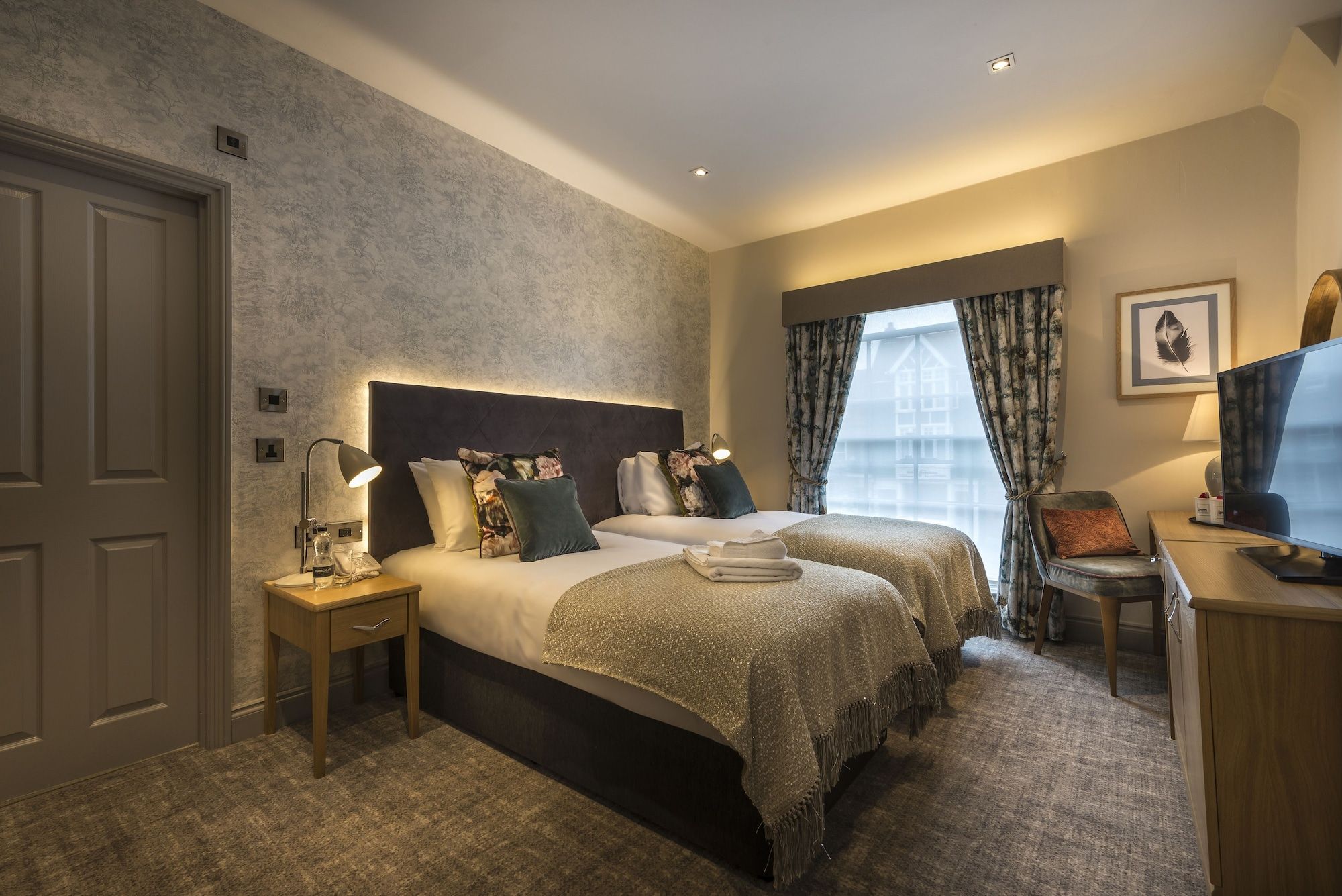 The Three Swans Hotel, Hungerford, Berkshire - Hungerford - Camera da letto