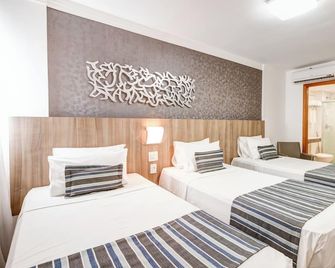 Allia Gran Hotel Pampulha Suites - Belo Horizonte - Schlafzimmer