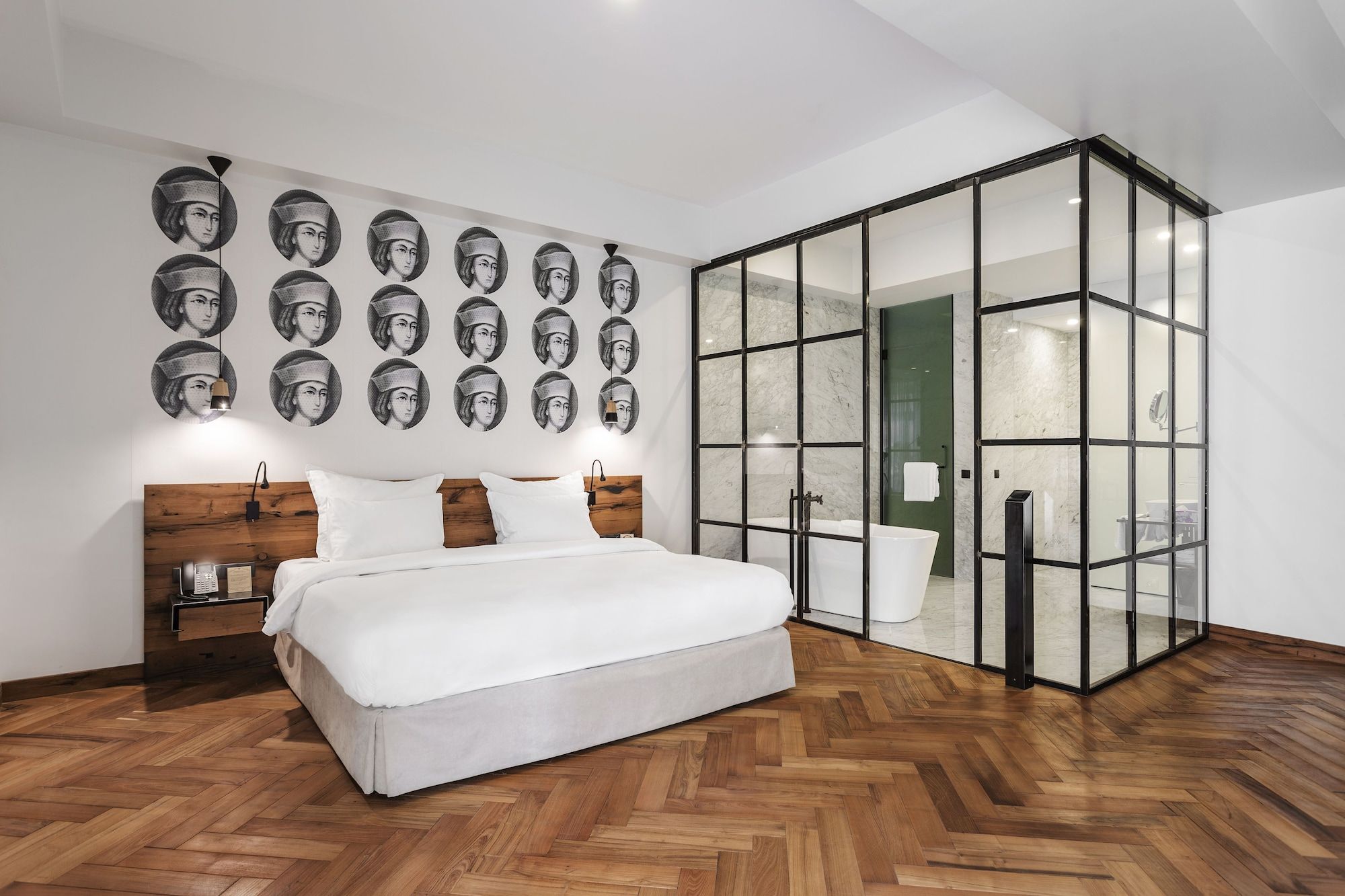 Shota@Rustaveli Boutique hotel - טביליסי - חדר שינה