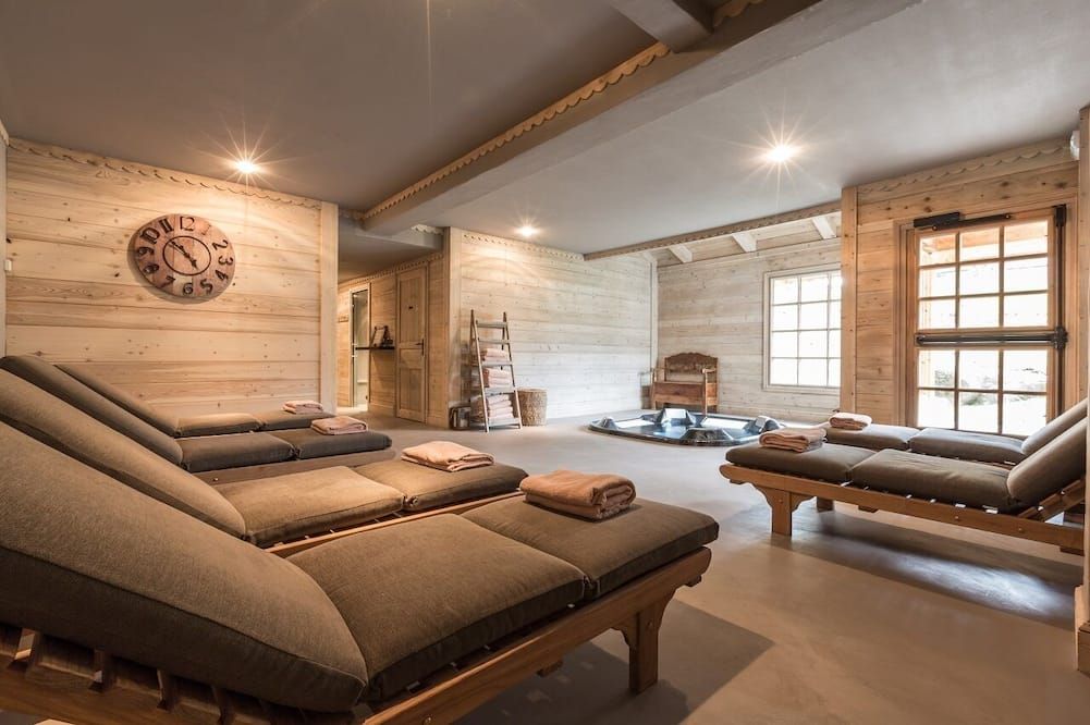 Le Cerf Amoureux Hotel - Sallanches - Wohnzimmer