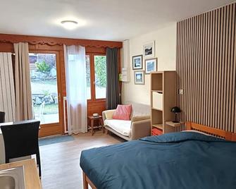 Comfortable 2-person studio - Saint-Béat - Slaapkamer