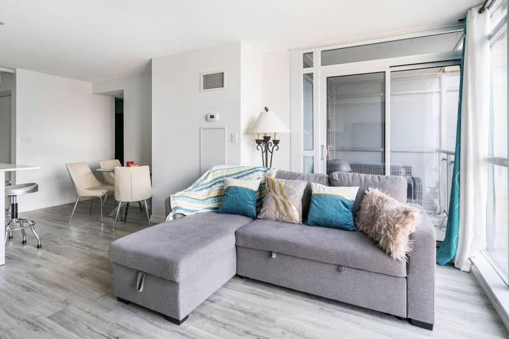 Condo near by CN tower - טורונטו - סלון