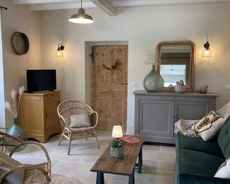 Gîte Minjounet - Brassempouy - Sala de estar