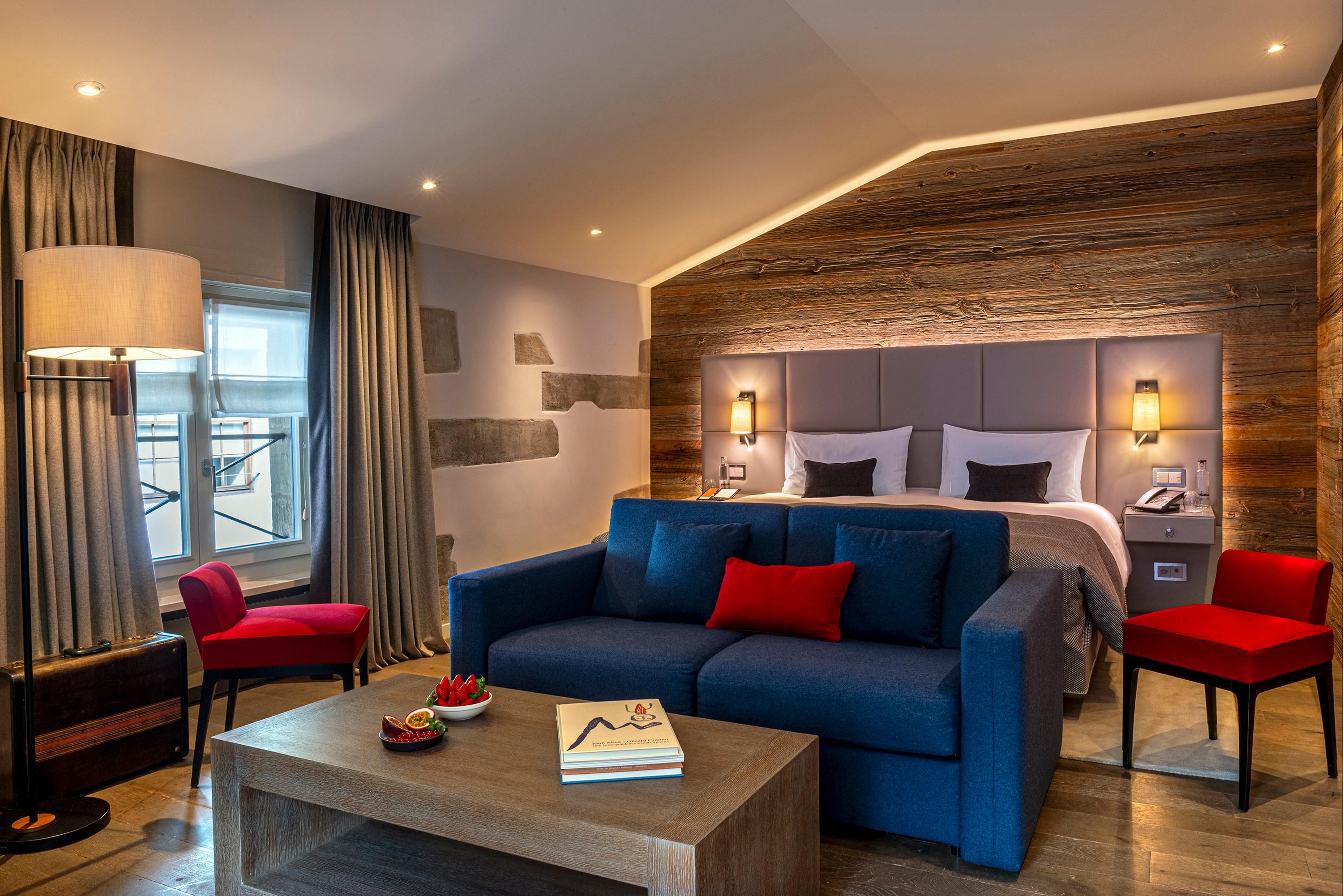 Hotel Les Armures - ג'נבה - חדר שינה