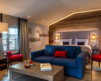 Hotel Les Armures - ג'נבה - חדר שינה