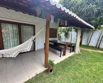Casa Zen Tropical With Outdoor Garden - A Paradise For Kiters! - São Miguel do Gostoso - Patio