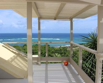 Kaz a Lulu charming duplex with superb sea view - Capesterre-de-Marie-Galante - Balcony