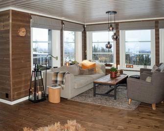 Pet friendly home in Gol with sauna - Gol - Living room