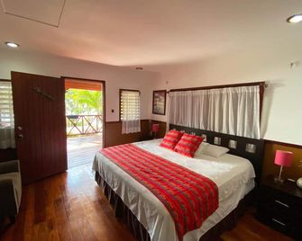 Coras Place Bacalar Lagoon front - Bacalar - Slaapkamer