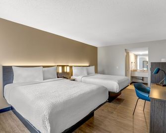 Motel 6 Brooks. Ab - Brooks - Slaapkamer