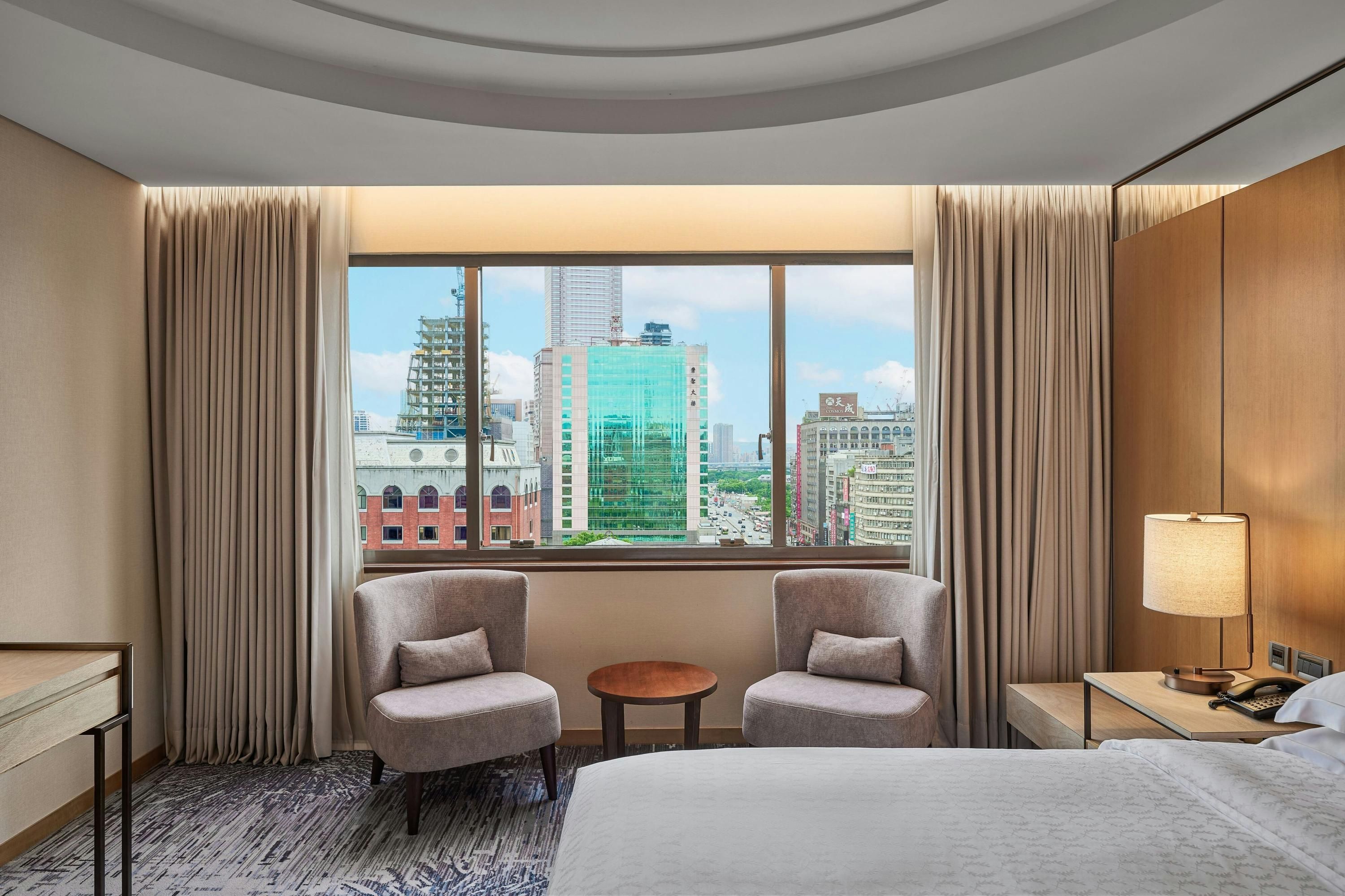 Sheraton Grand Taipei Hotel - טאיפיי - חדר שינה