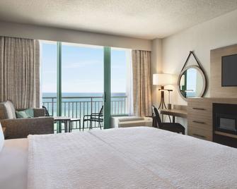 Hampton Inn Virginia Beach-Oceanfront South - וירג'יניה ביץ' - חדר שינה