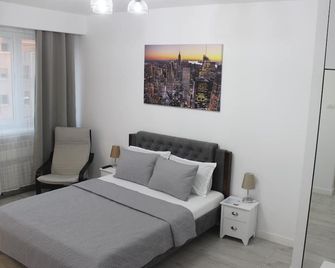 Luxury City Center Apartment - Bucharest Railways Station - Bucharest - Bedroom