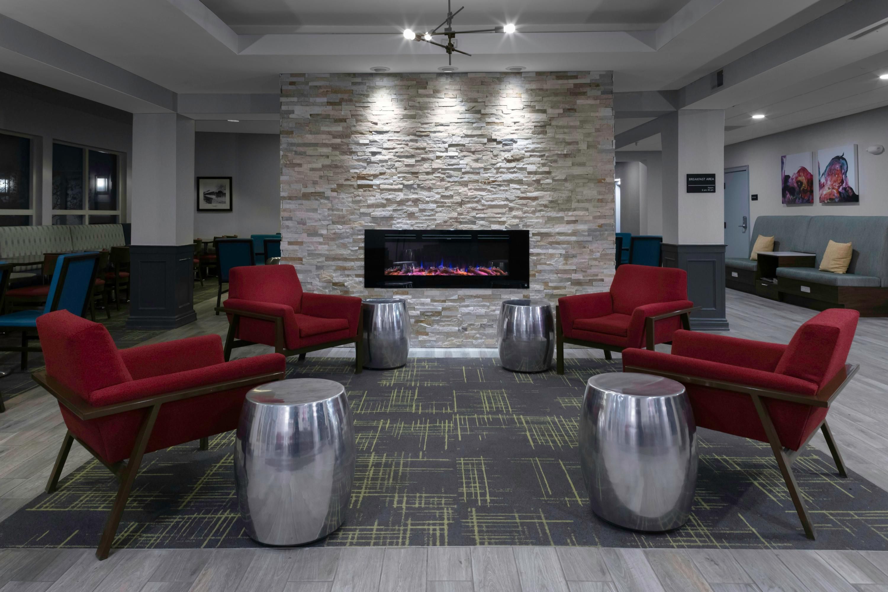 Hampton Inn Concord/Bow - Bow - Area lounge