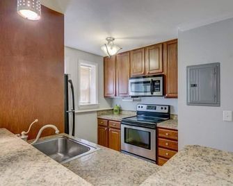 Centrally located cozy 2 bedroom 1 bath condo next to large park - דנבר - מטבח