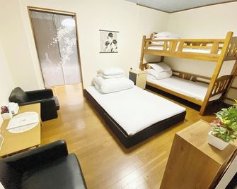 Washing machine included Exclusive floor rental 2 bunk rooms for up to 8 people / Tokushima Tokushima - Tokushima - Bedroom