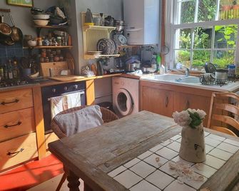 Study or holiday. Close to city, quiet, with trees and river view to the west. - Exeter - Kitchen