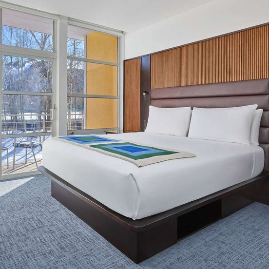 Bedroom view of Aspen Meadows Resort