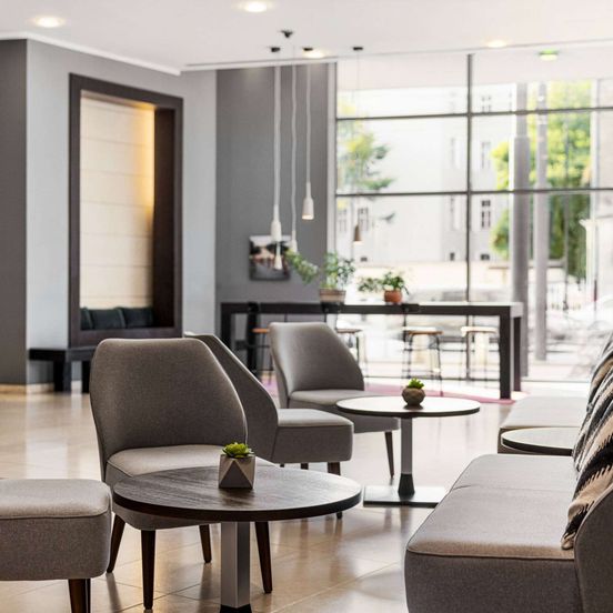 Lobby view of Vienna House Andel's Cracow