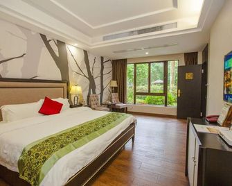 Green Land Mountain Villa Green Spring Hotel - Chaozhou - Schlafzimmer