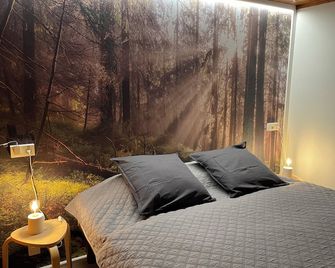 Le Chalet du temps suspendu - Rendeux - Спальня