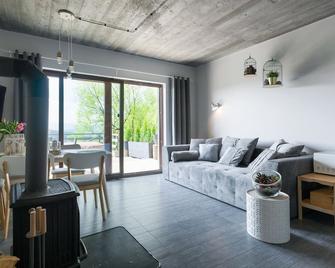 Panorama Chelm Domek W Gorach Z Widokiem Na Relax I Sport - Myślenice - Living room