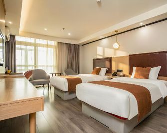 Gya Hotel Yangzhou Shouxi Lake - Yangzhou - Schlafzimmer