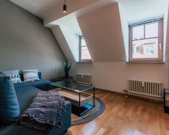 Big Relaxing 2-room apartment with kitchen - Luga Homes - Nikolaikirche - Taucha - Living room