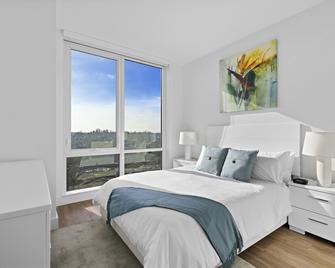 Global Luxury Suites Downtown White Plai - White Plains - Bedroom