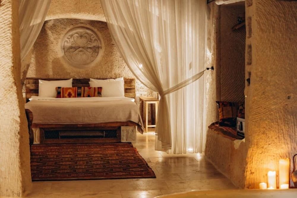 Doda Artisanal Cave Hotel 14 Plus - Urgup - Schlafzimmer
