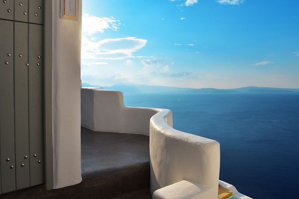 Ducato di Oia - Adults Only - אויה - מרפסת