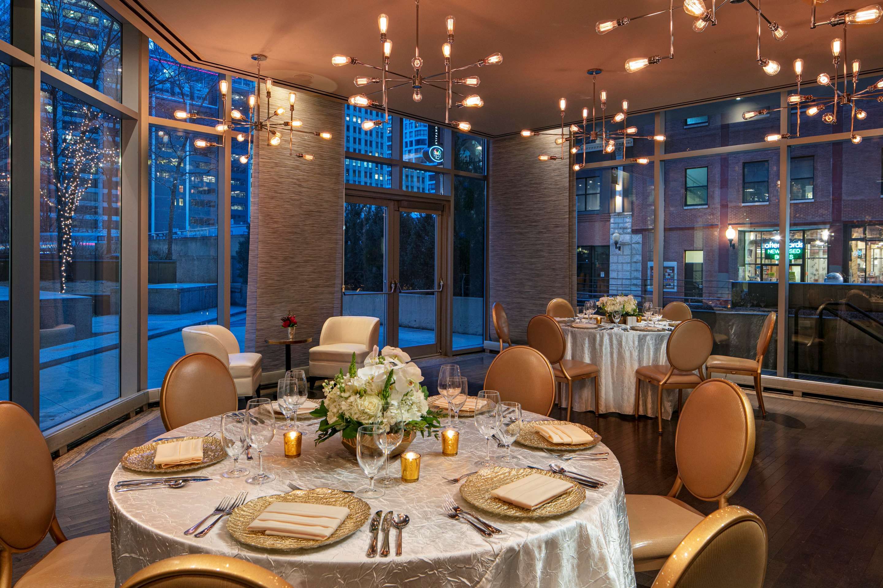 Conference room view of The Royal Sonesta Chicago River North