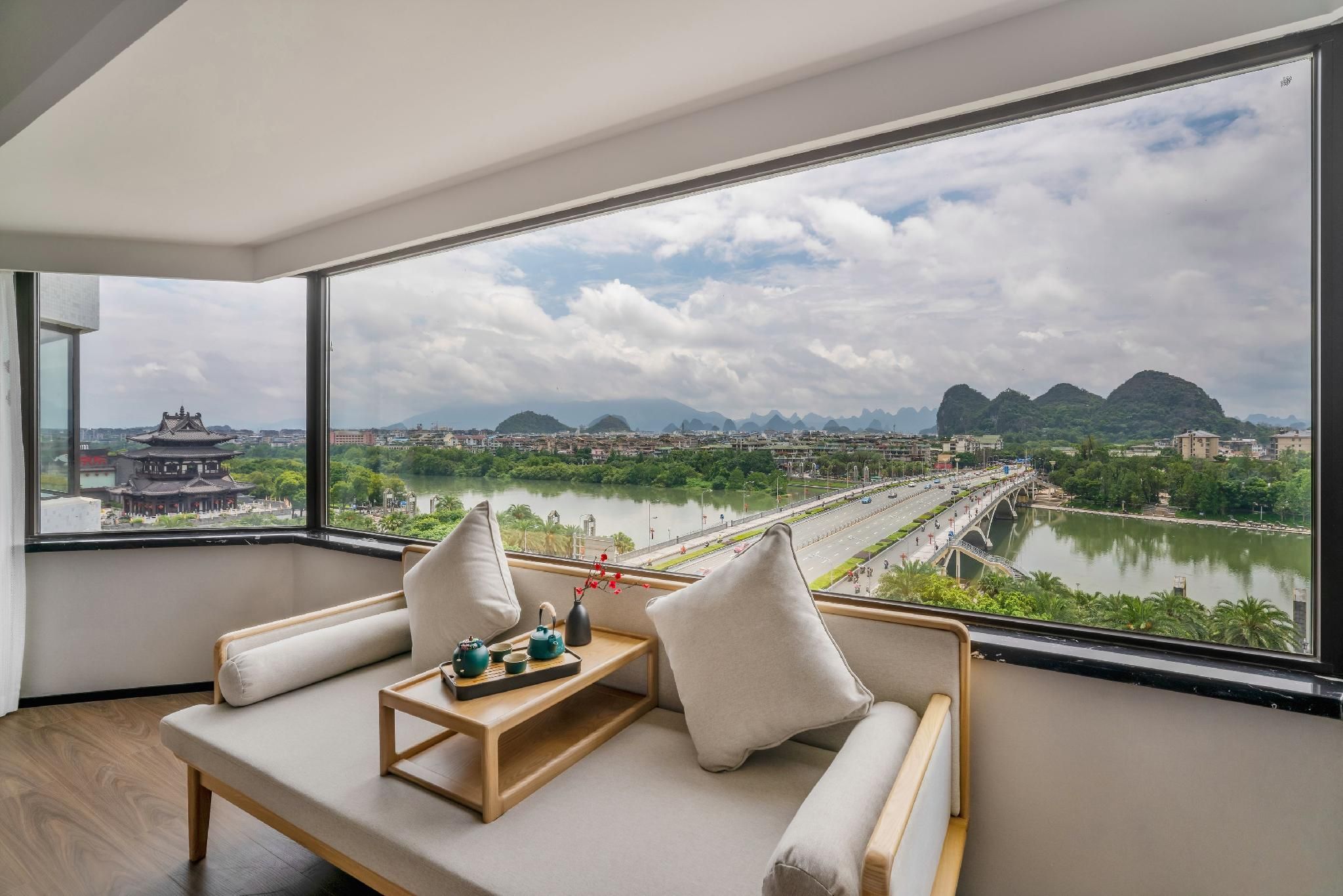Universal international hotel (Guilin Liangjiang Sihu Elephant Trunk Mountain Branch) - גילין - חדר שינה