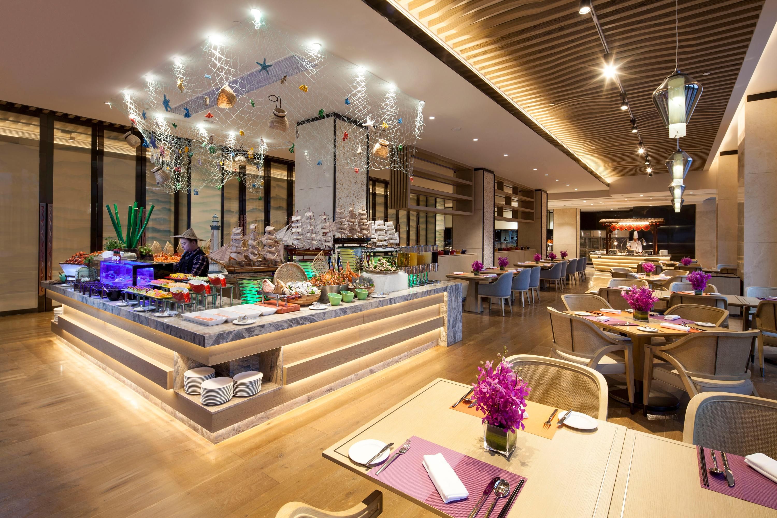 Crowne Plaza Hangzhou Thousand Island Lake - ז'ינהואה - מסעדה