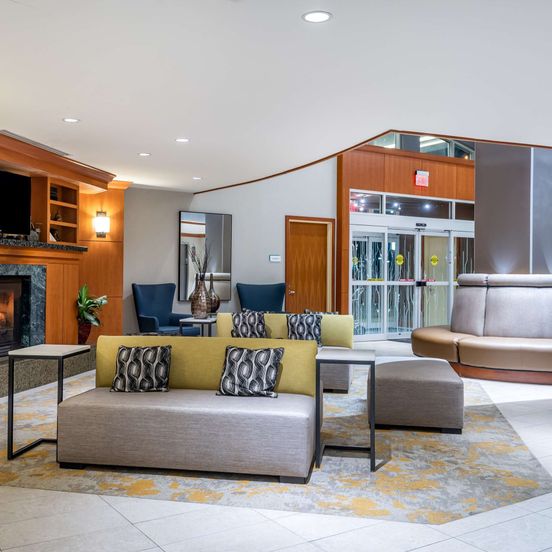 Living room view of Hilton Garden Inn Tysons Corner