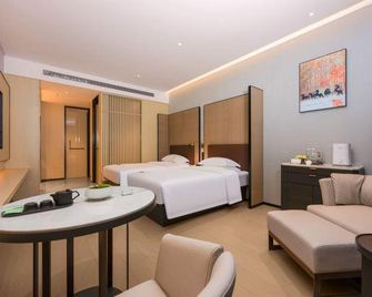 Yunyi Zizhi Hotel (Ordos Kambash Shangbang Dongsheng Branch) - Ordos City - Yatak Odası