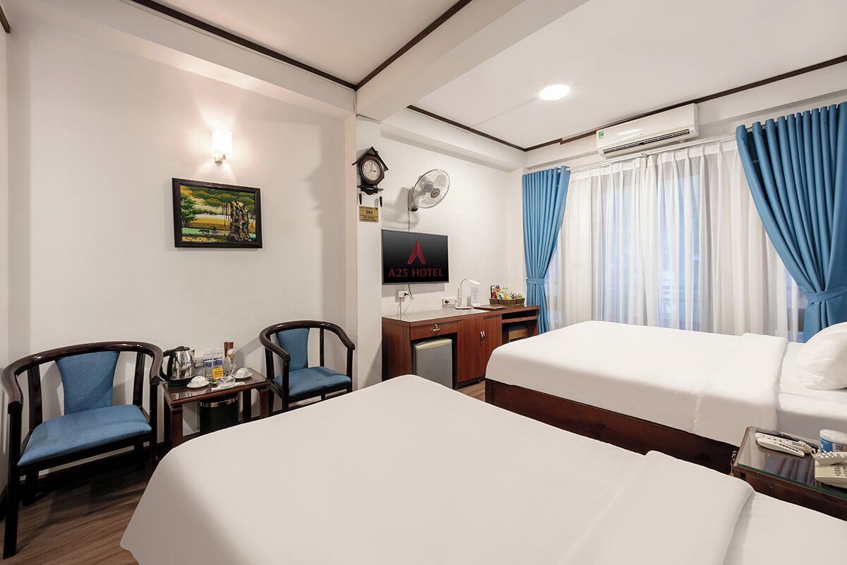A25 Hotel - 26 Hang Non - Hanoi - Bedroom