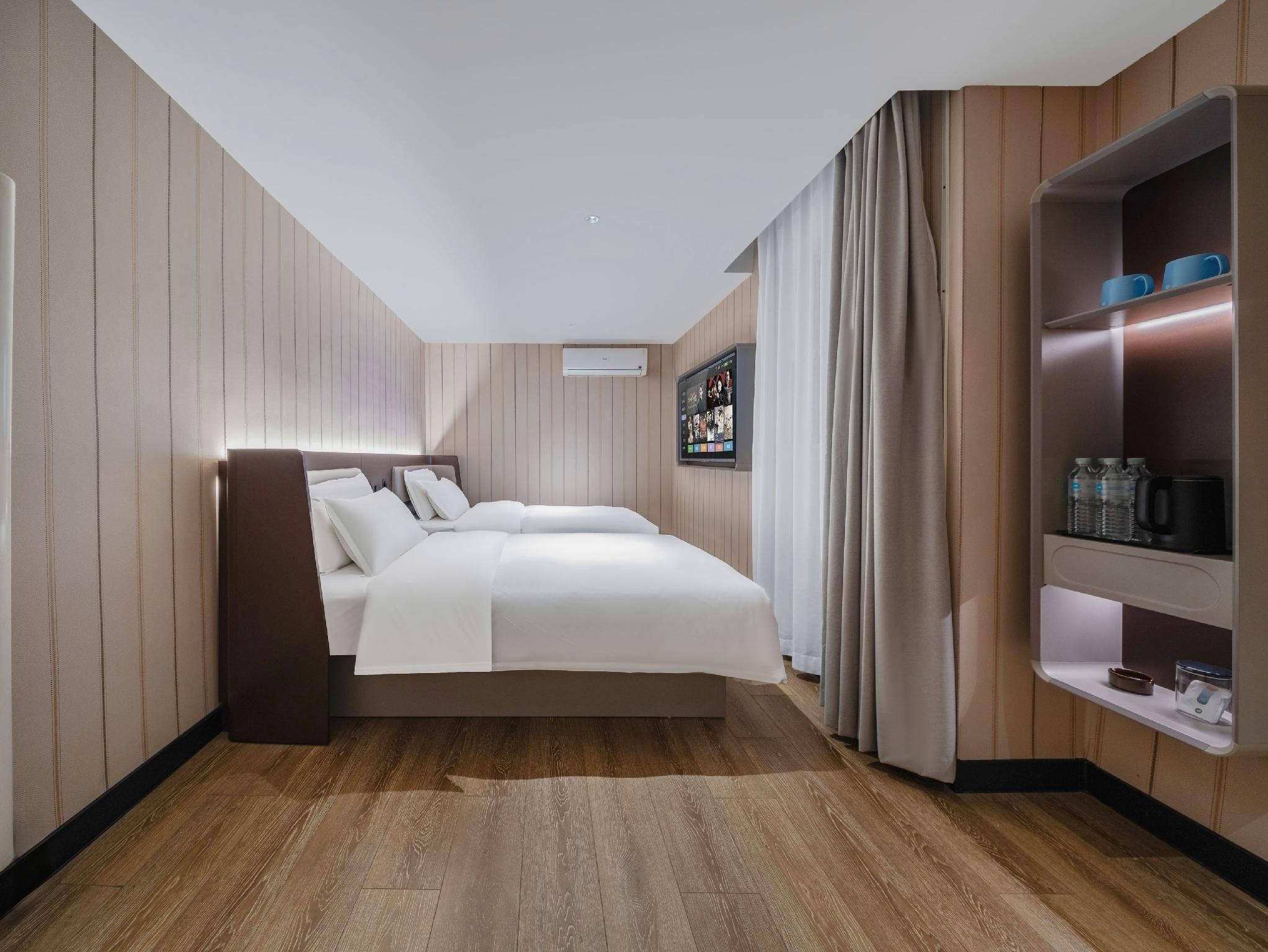 Hanting Hotel Qingdao Licang Jinshui Road - צ'ינגדאו - חדר שינה