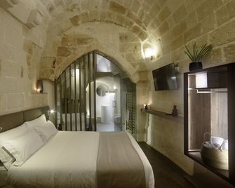 Le Malve Cave Retreat - Matera - Yatak Odası