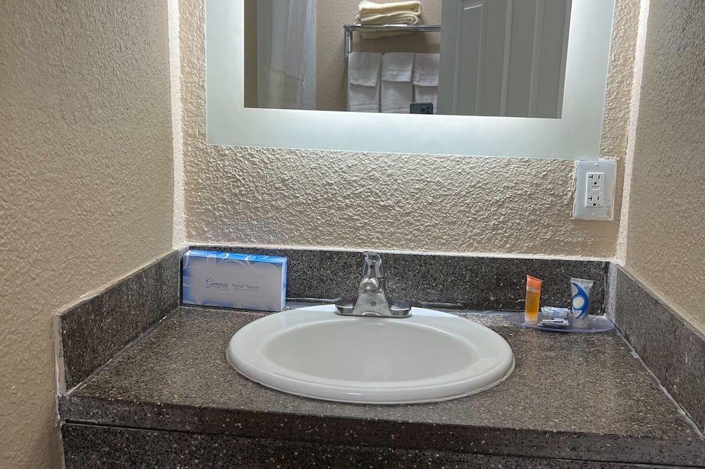 Bathroom view of Super 8 by Wyndham Newport News