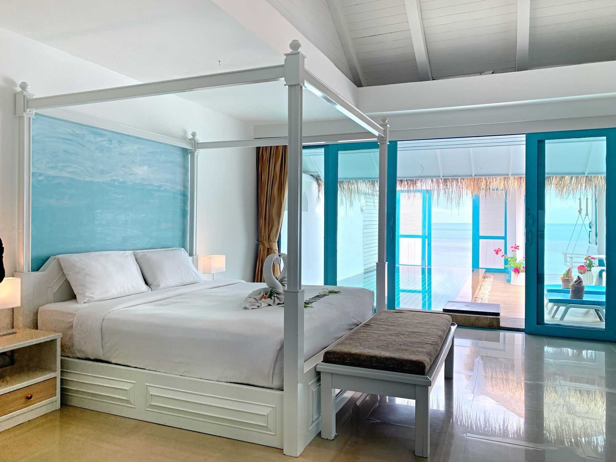 Sand Sea Beach Resort - קו סאמוי - חדר שינה
