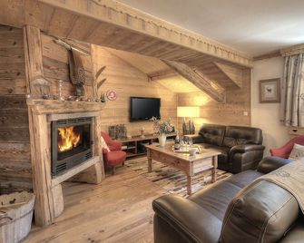 Apartment Antares Park, Courchevel Moriond - Les Belleville - Living room