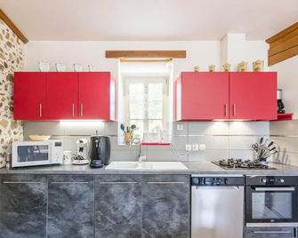 Charming stone house with BBQ and garden - Gouville-sur-Mer - Cuisine