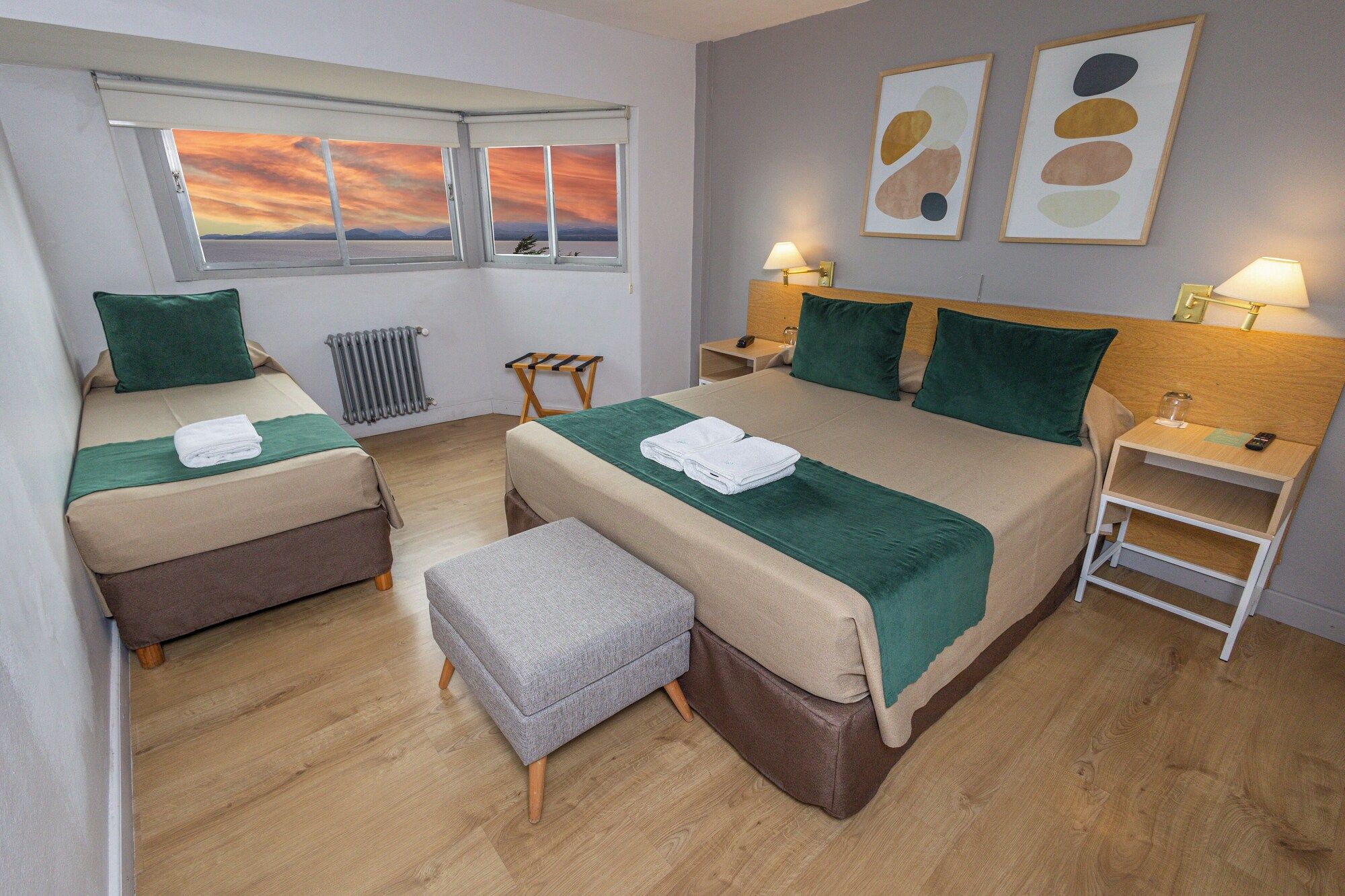 Hotel Plaza Bariloche - סן קרלוס דה ברילוצ'ה - חדר שינה