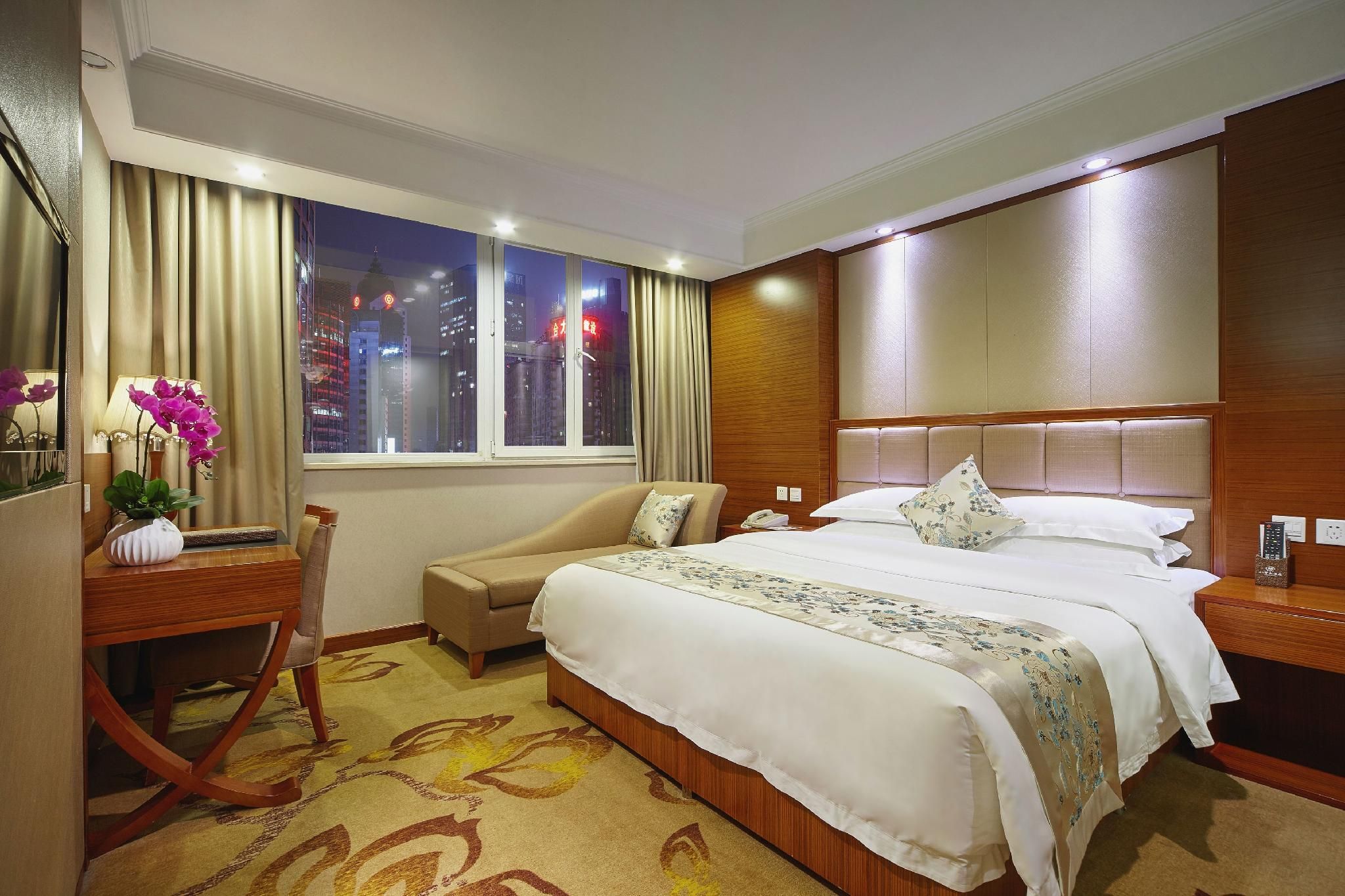 Babao Grand Hotel - צ'נגדו - חדר שינה