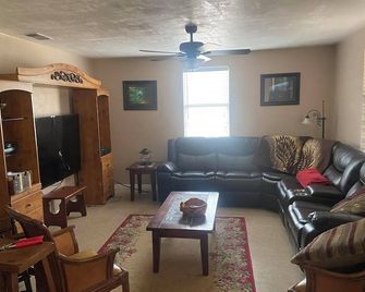 Diver's Den, a diver's dream cottage, only 2 miles to the best diving north FL - High Springs - Living room