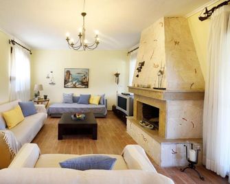 Sani Beach Villa - Sane - Sala de estar