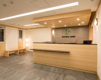 karaksa hotel Osaka Shinsaibashi I - Osaka - Front desk